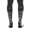 Dainese THERMO LONG kompresní podkolenky černé/červené vel.42-44